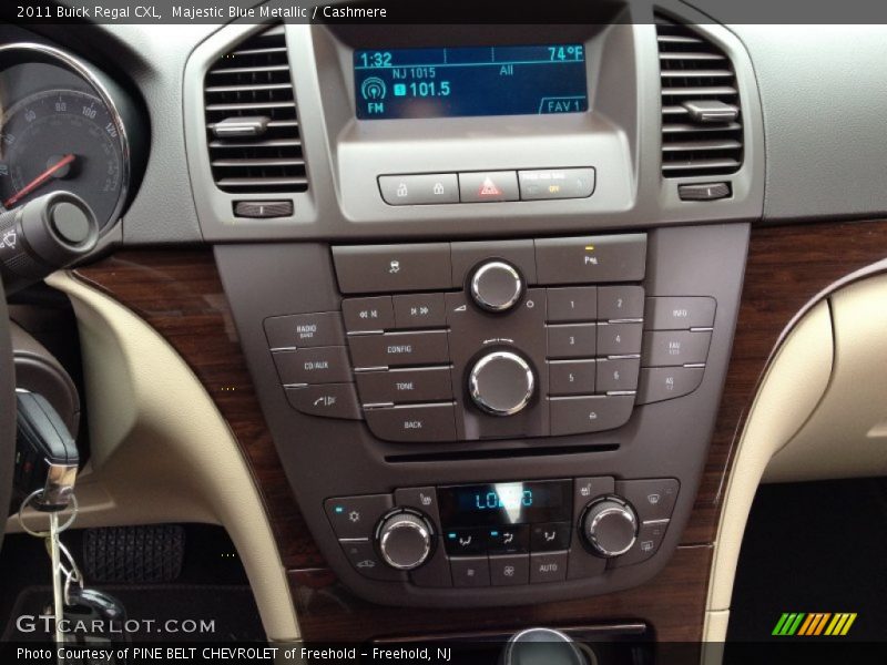 Majestic Blue Metallic / Cashmere 2011 Buick Regal CXL
