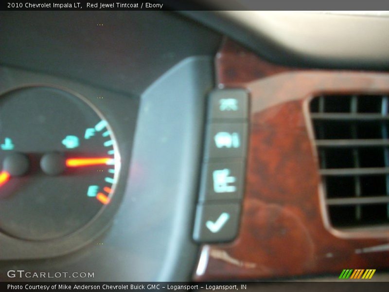 Red Jewel Tintcoat / Ebony 2010 Chevrolet Impala LT