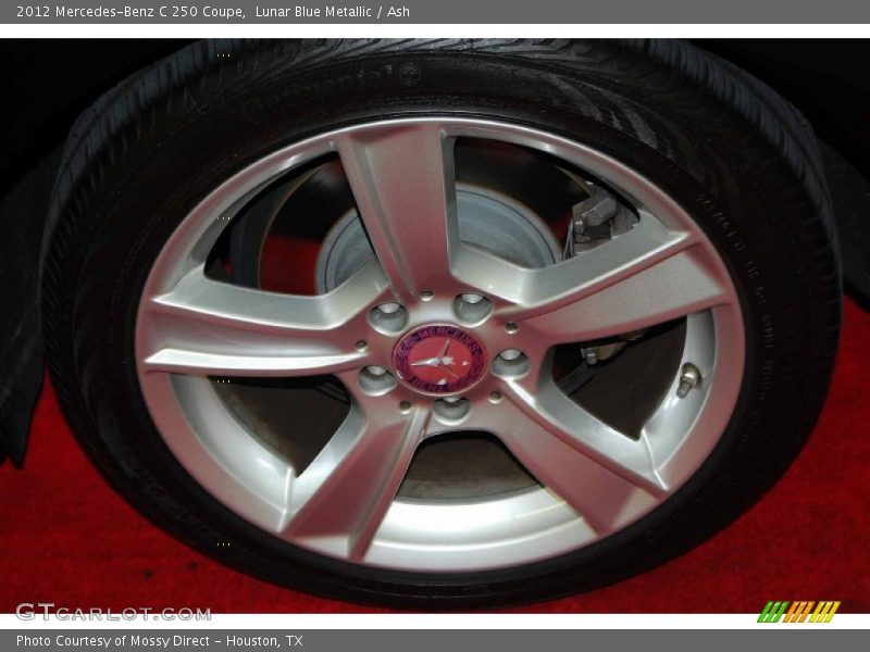 Lunar Blue Metallic / Ash 2012 Mercedes-Benz C 250 Coupe