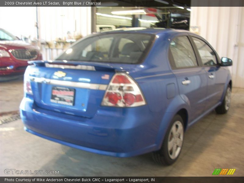 Bright Blue / Charcoal 2009 Chevrolet Aveo LT Sedan