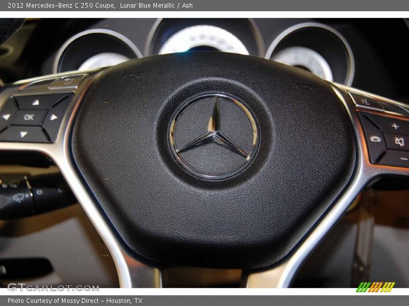 Lunar Blue Metallic / Ash 2012 Mercedes-Benz C 250 Coupe