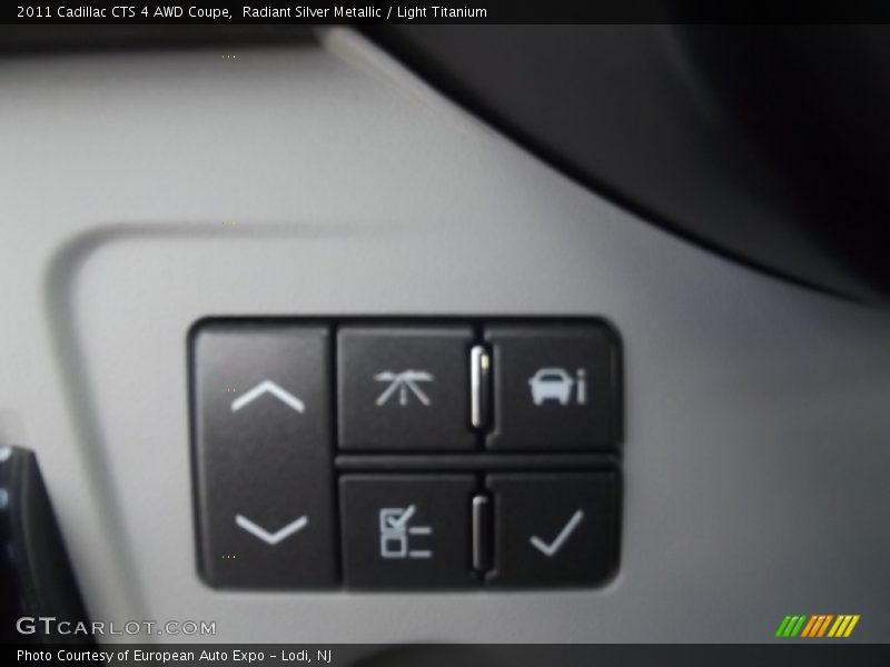 Radiant Silver Metallic / Light Titanium 2011 Cadillac CTS 4 AWD Coupe
