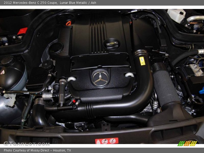Lunar Blue Metallic / Ash 2012 Mercedes-Benz C 250 Coupe