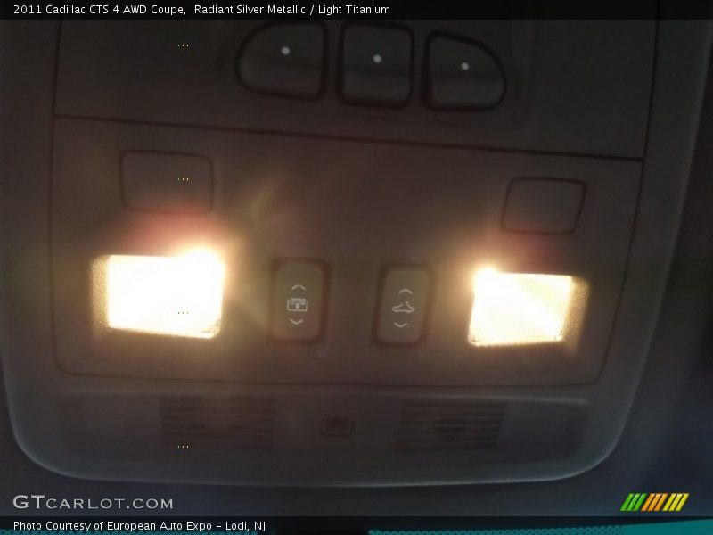 Radiant Silver Metallic / Light Titanium 2011 Cadillac CTS 4 AWD Coupe