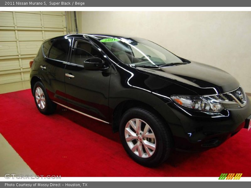 Super Black / Beige 2011 Nissan Murano S