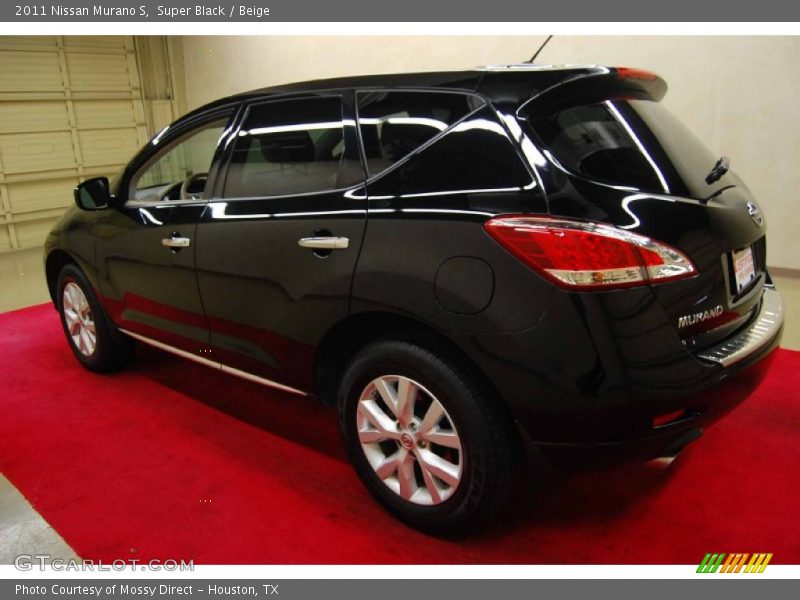 Super Black / Beige 2011 Nissan Murano S