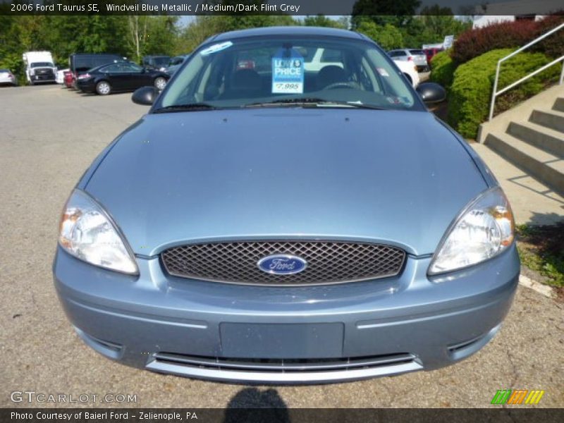 Windveil Blue Metallic / Medium/Dark Flint Grey 2006 Ford Taurus SE