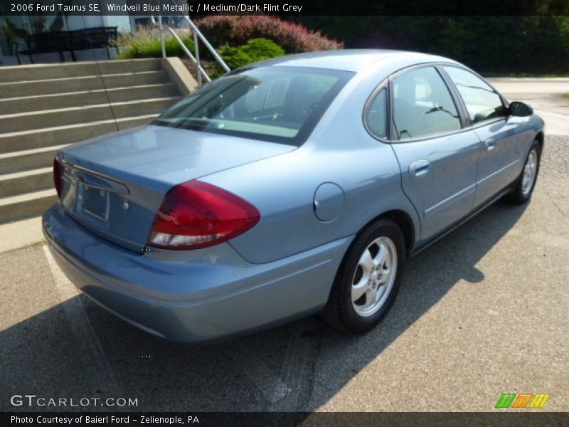 Windveil Blue Metallic / Medium/Dark Flint Grey 2006 Ford Taurus SE