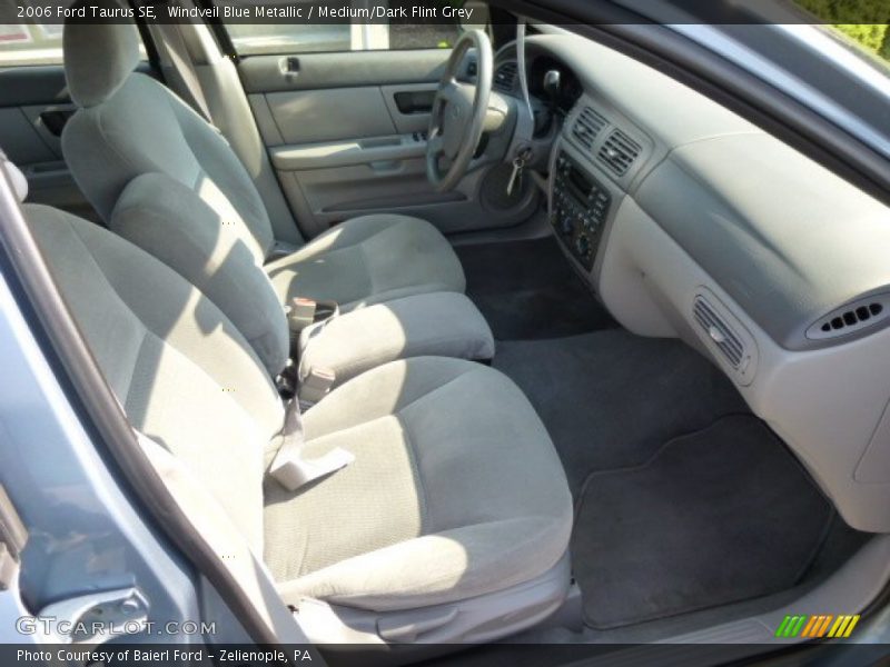Windveil Blue Metallic / Medium/Dark Flint Grey 2006 Ford Taurus SE
