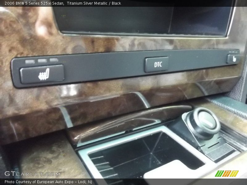 Titanium Silver Metallic / Black 2006 BMW 5 Series 525xi Sedan