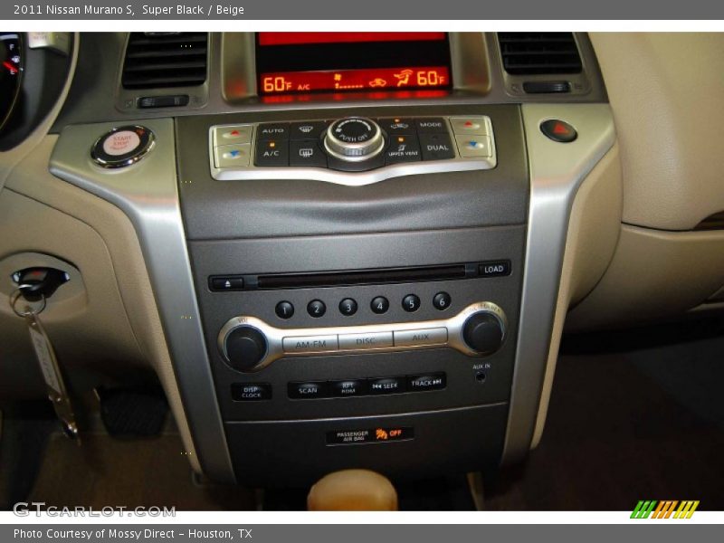 Super Black / Beige 2011 Nissan Murano S
