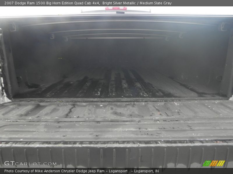 Bright Silver Metallic / Medium Slate Gray 2007 Dodge Ram 1500 Big Horn Edition Quad Cab 4x4