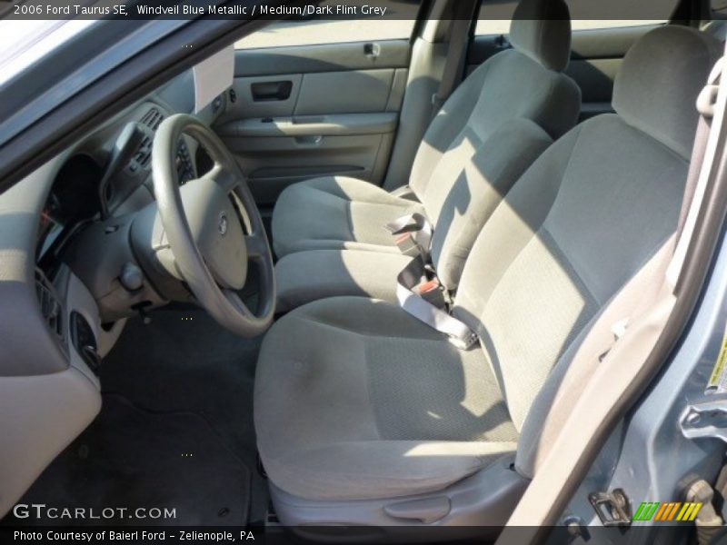 Windveil Blue Metallic / Medium/Dark Flint Grey 2006 Ford Taurus SE