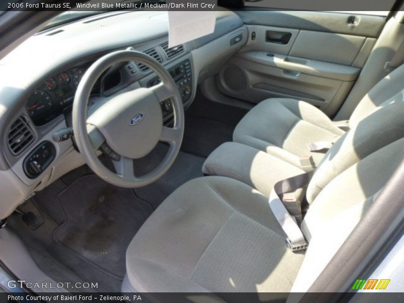 Windveil Blue Metallic / Medium/Dark Flint Grey 2006 Ford Taurus SE