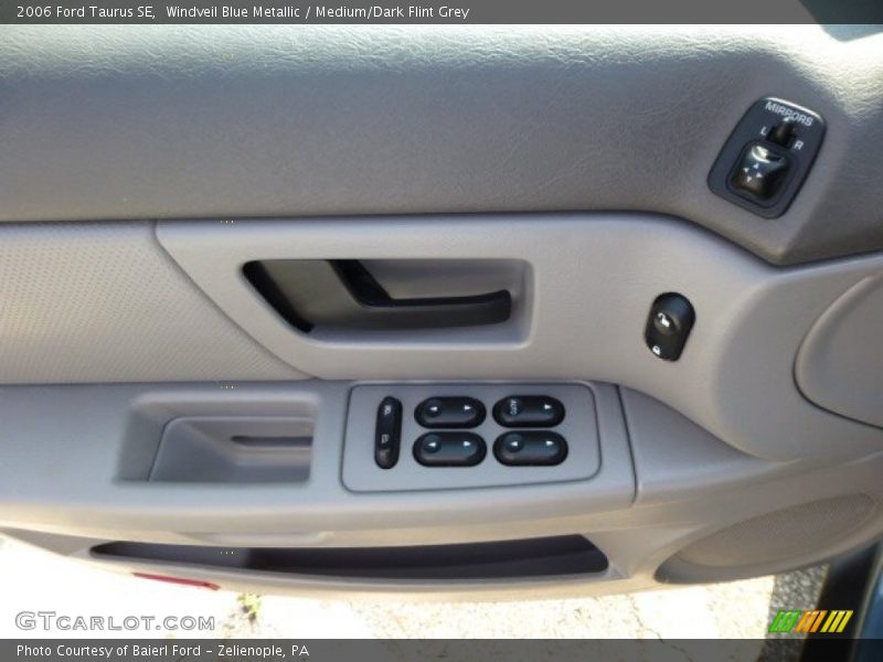 Windveil Blue Metallic / Medium/Dark Flint Grey 2006 Ford Taurus SE