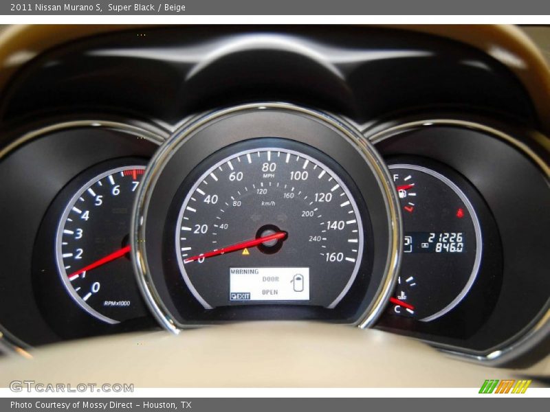 Super Black / Beige 2011 Nissan Murano S