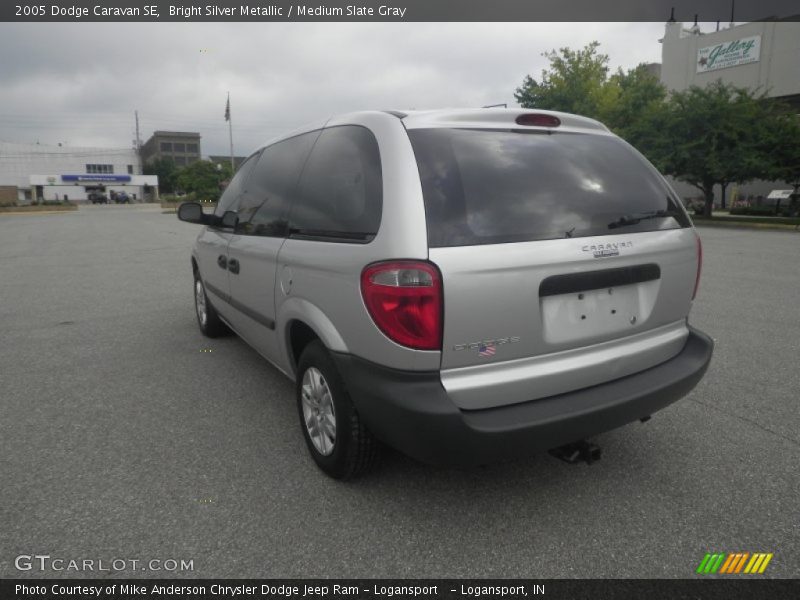 Bright Silver Metallic / Medium Slate Gray 2005 Dodge Caravan SE