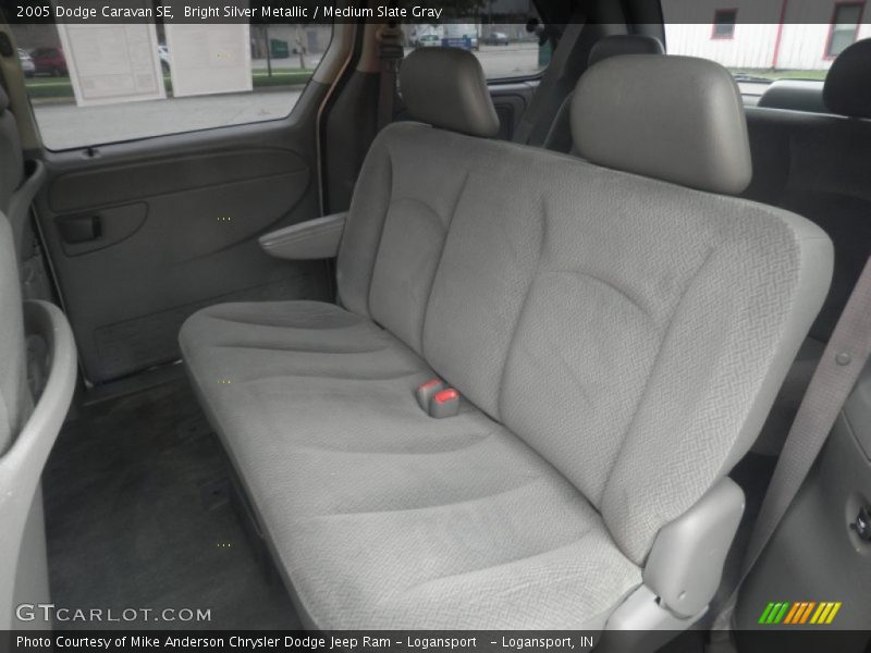 Bright Silver Metallic / Medium Slate Gray 2005 Dodge Caravan SE
