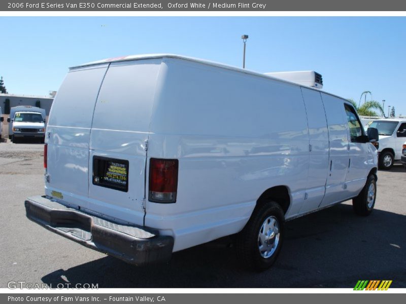 Oxford White / Medium Flint Grey 2006 Ford E Series Van E350 Commercial Extended