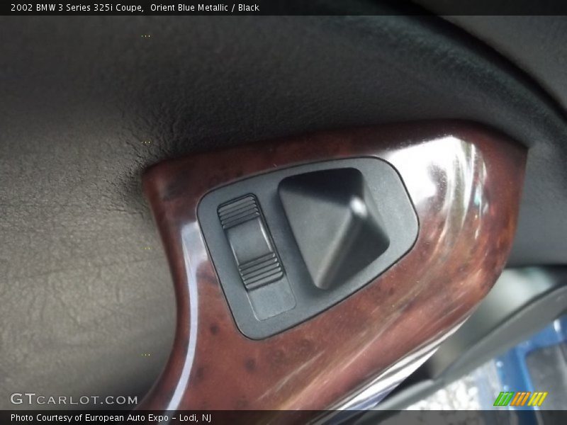 Orient Blue Metallic / Black 2002 BMW 3 Series 325i Coupe