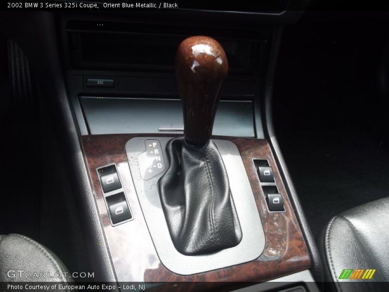 Orient Blue Metallic / Black 2002 BMW 3 Series 325i Coupe