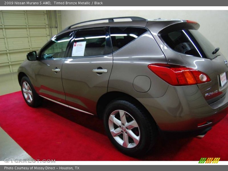 Tinted Bronze Metallic / Black 2009 Nissan Murano S AWD