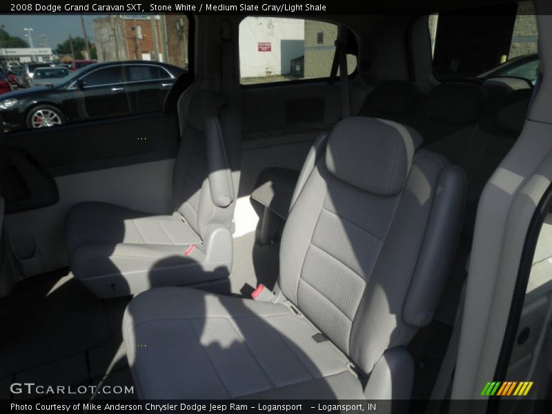 Stone White / Medium Slate Gray/Light Shale 2008 Dodge Grand Caravan SXT