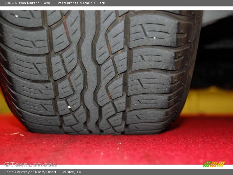 Tinted Bronze Metallic / Black 2009 Nissan Murano S AWD