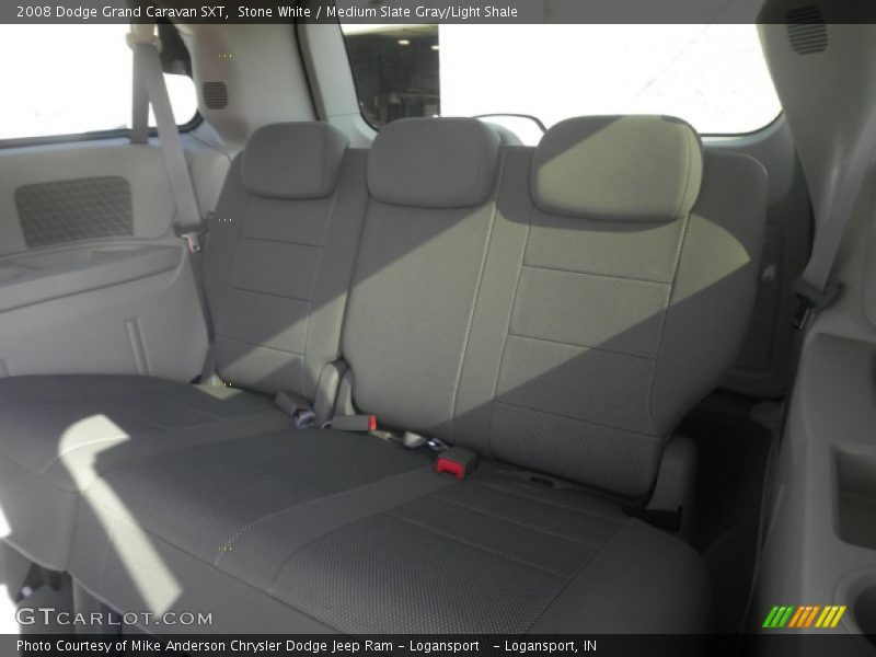Stone White / Medium Slate Gray/Light Shale 2008 Dodge Grand Caravan SXT