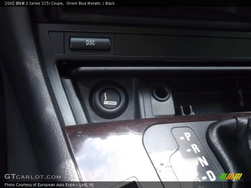 Orient Blue Metallic / Black 2002 BMW 3 Series 325i Coupe