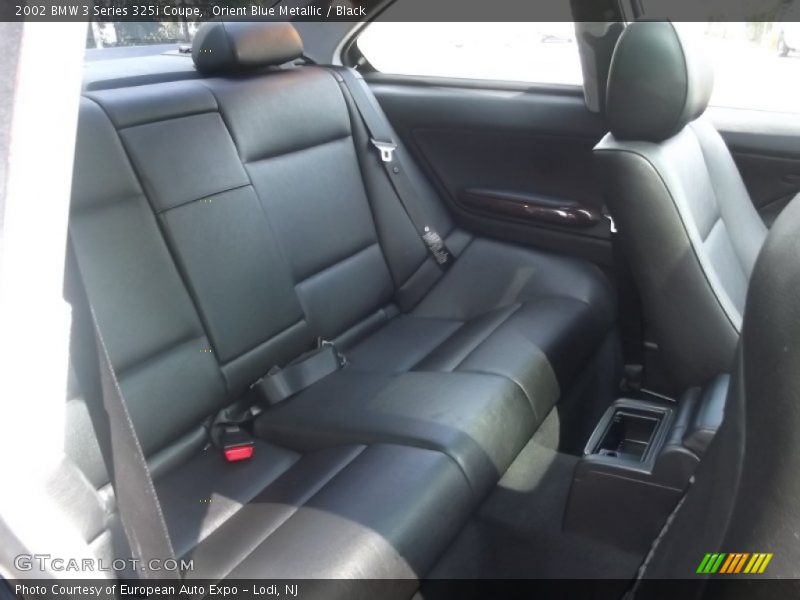 Orient Blue Metallic / Black 2002 BMW 3 Series 325i Coupe