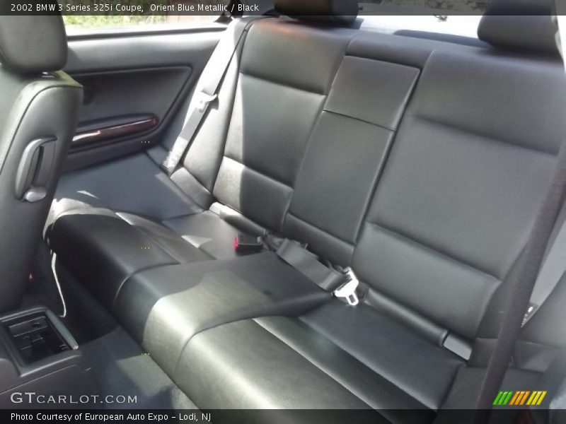Orient Blue Metallic / Black 2002 BMW 3 Series 325i Coupe