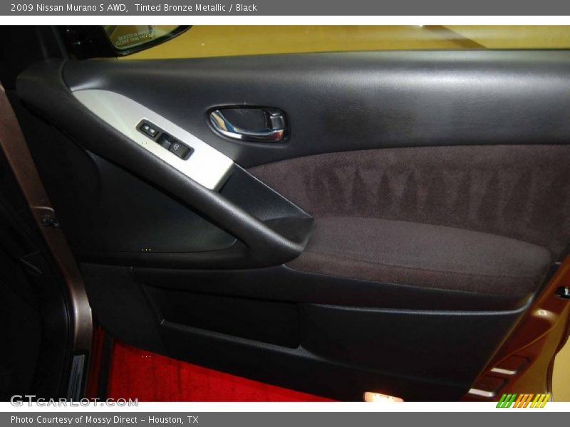 Tinted Bronze Metallic / Black 2009 Nissan Murano S AWD