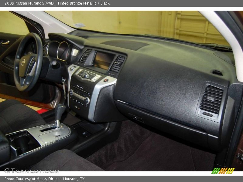 Tinted Bronze Metallic / Black 2009 Nissan Murano S AWD