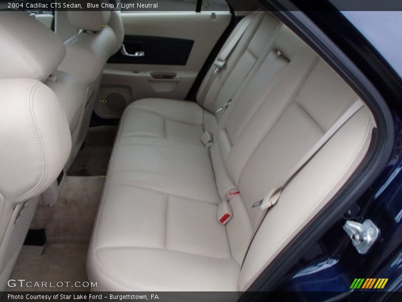 Rear Seat of 2004 CTS Sedan
