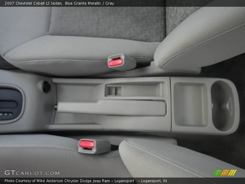 Blue Granite Metallic / Gray 2007 Chevrolet Cobalt LS Sedan