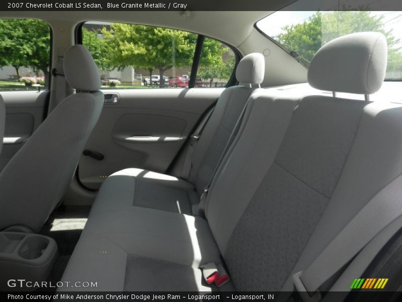 Blue Granite Metallic / Gray 2007 Chevrolet Cobalt LS Sedan