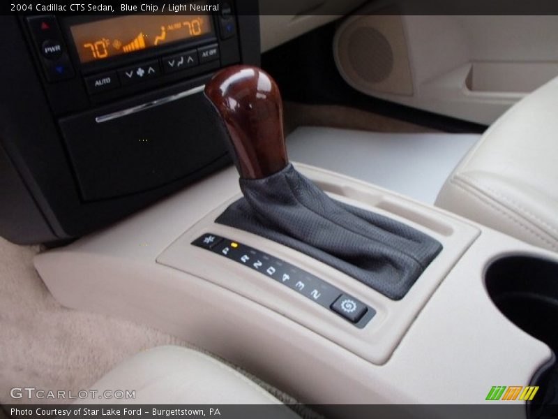 Blue Chip / Light Neutral 2004 Cadillac CTS Sedan