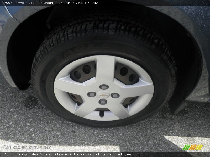 Blue Granite Metallic / Gray 2007 Chevrolet Cobalt LS Sedan