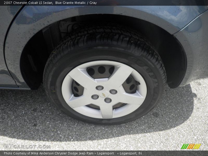 Blue Granite Metallic / Gray 2007 Chevrolet Cobalt LS Sedan