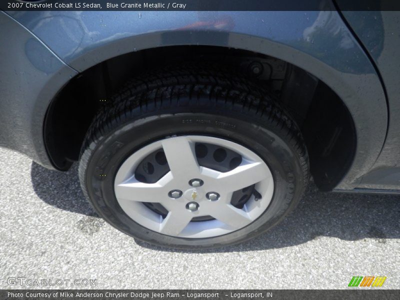 Blue Granite Metallic / Gray 2007 Chevrolet Cobalt LS Sedan