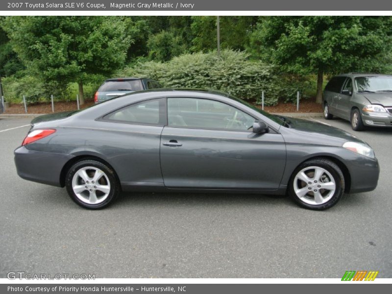 Magnetic Gray Metallic / Ivory 2007 Toyota Solara SLE V6 Coupe