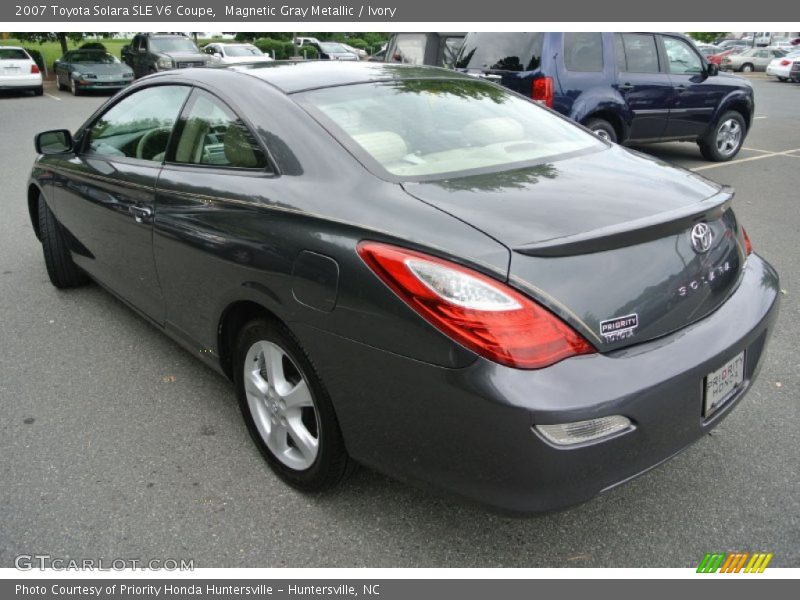 Magnetic Gray Metallic / Ivory 2007 Toyota Solara SLE V6 Coupe
