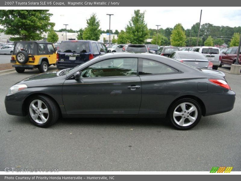Magnetic Gray Metallic / Ivory 2007 Toyota Solara SLE V6 Coupe