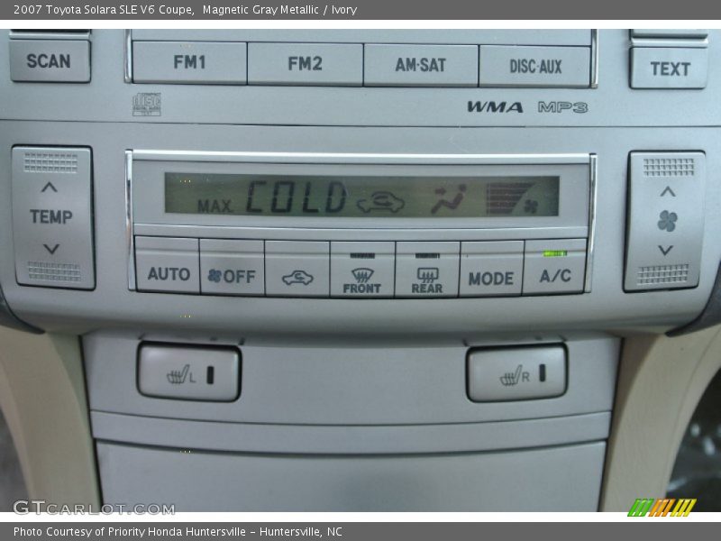 Magnetic Gray Metallic / Ivory 2007 Toyota Solara SLE V6 Coupe