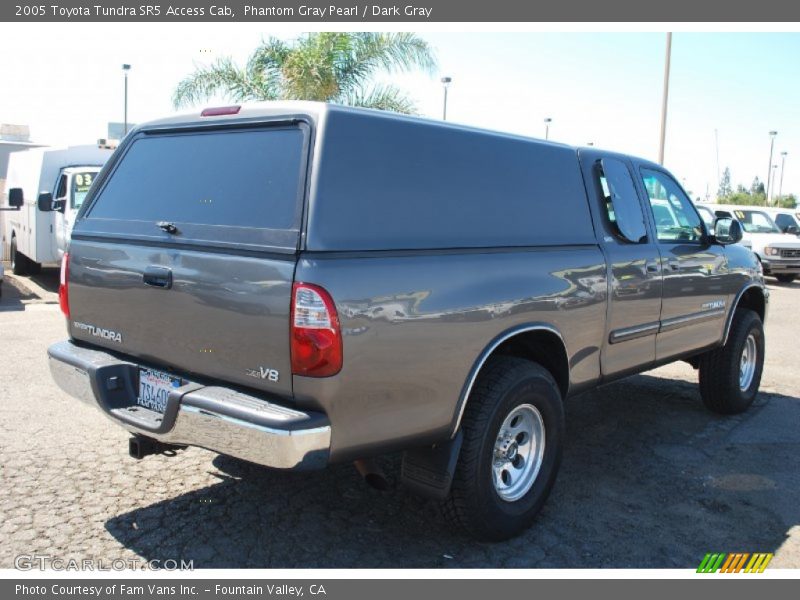 Phantom Gray Pearl / Dark Gray 2005 Toyota Tundra SR5 Access Cab