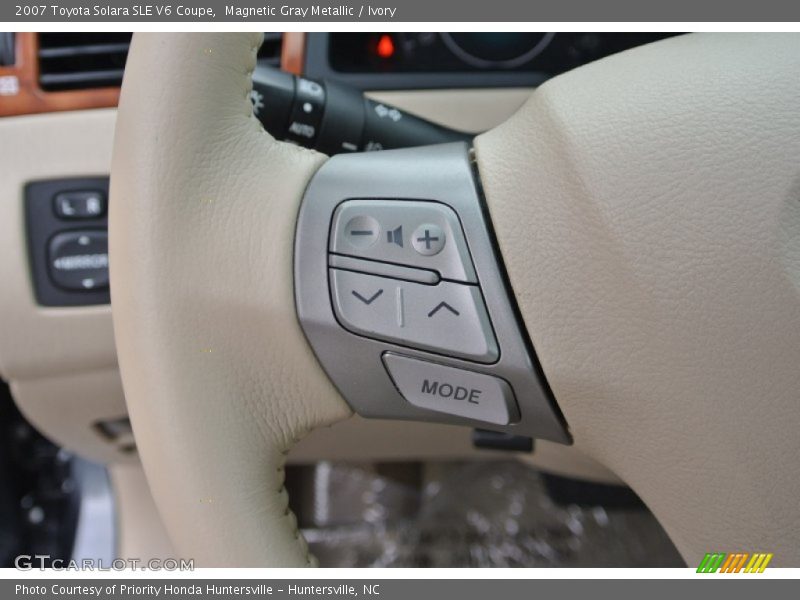 Magnetic Gray Metallic / Ivory 2007 Toyota Solara SLE V6 Coupe