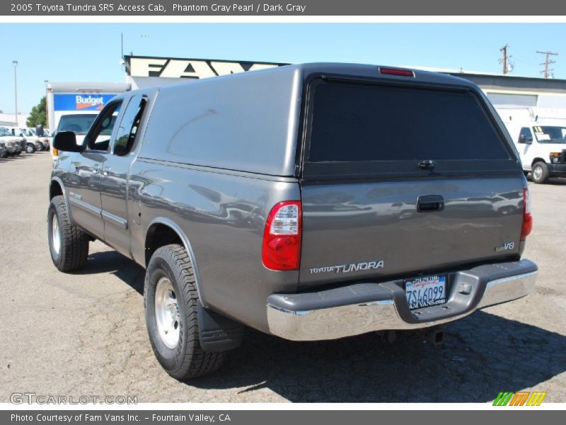 Phantom Gray Pearl / Dark Gray 2005 Toyota Tundra SR5 Access Cab