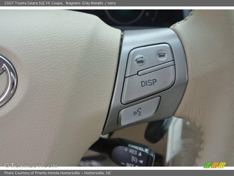 Magnetic Gray Metallic / Ivory 2007 Toyota Solara SLE V6 Coupe