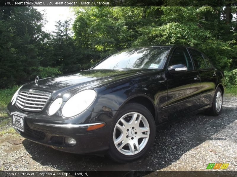 Black / Charcoal 2005 Mercedes-Benz E 320 4Matic Sedan